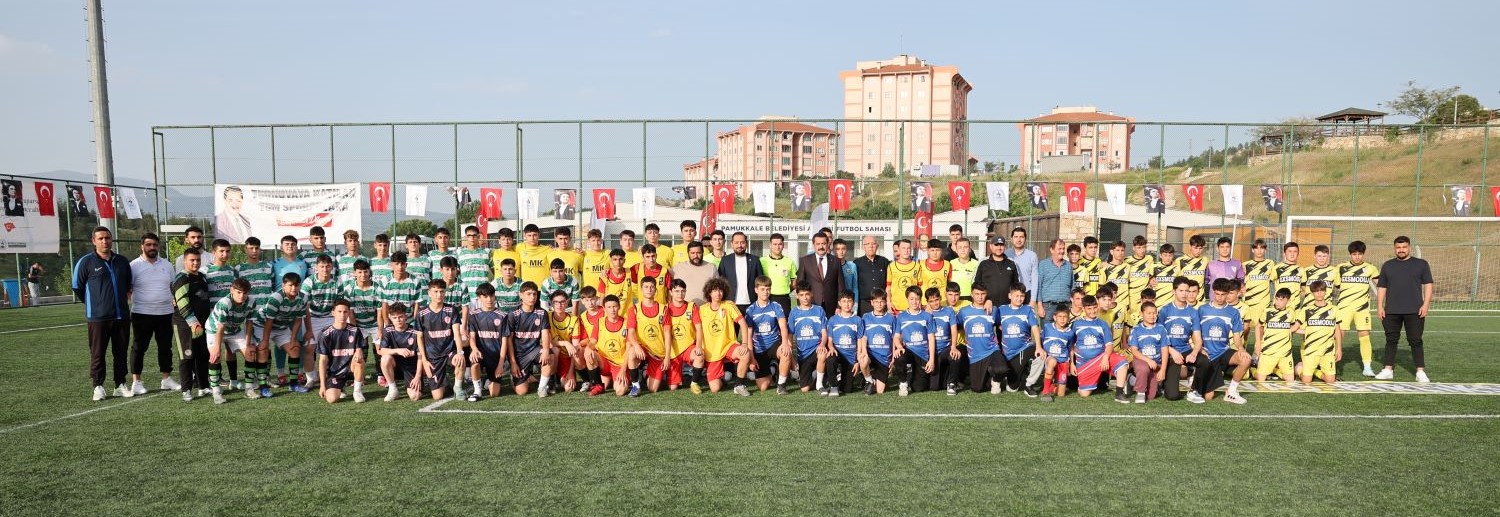 PAMUKKALE BELEDİYESİ 19 MAYIS GENÇLİK HAFTASI FUTBOL TURNUVASI BAŞLADI